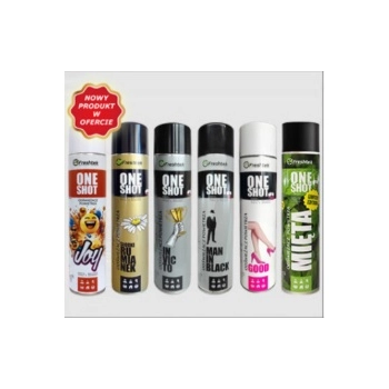 ONE SHOT odświeżacz powietrza NEUTRALIZATOR 600 ml – 540 sztuk | HURTOWNIA – mix zapachów